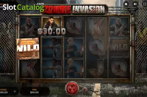 Οθόνη3. Zombie Invasion Κουλοχέρης