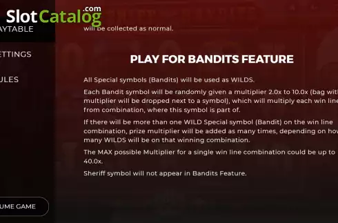 Οθόνη7. Sheriff vs Bandits Κουλοχέρης