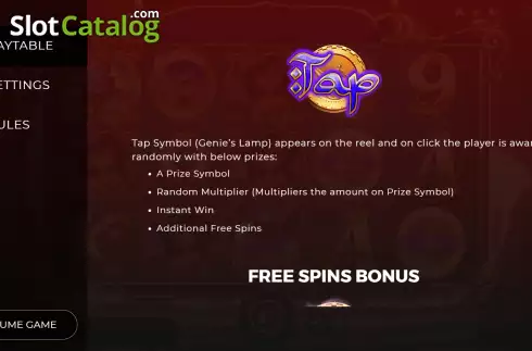 Οθόνη7. Genie’s Riches Κουλοχέρης