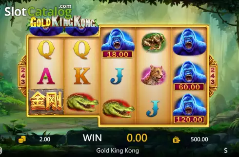 Οθόνη2. Gold King Kong Κουλοχέρης