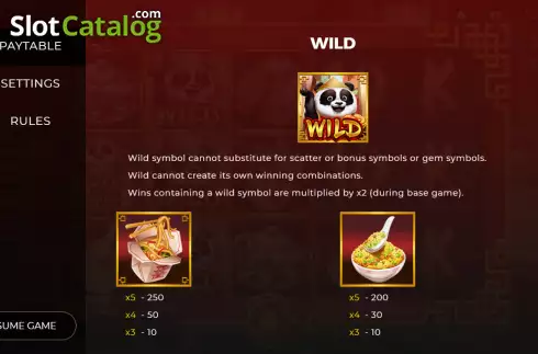 Οθόνη9. Kung Food Panda Κουλοχέρης