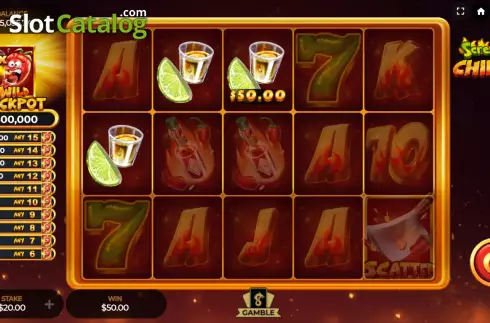 Οθόνη3. Screaming Chillis Κουλοχέρης