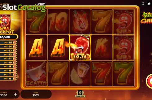 Οθόνη4. Screaming Chillis Κουλοχέρης