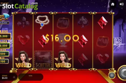 Οθόνη3. Gems Gala Spin and Lock Κουλοχέρης