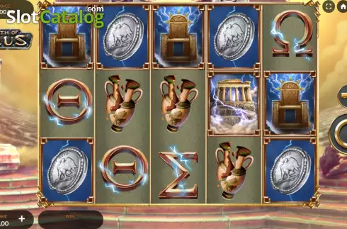 Οθόνη2. Wrath of Zeus (Dragon Gaming) Κουλοχέρης