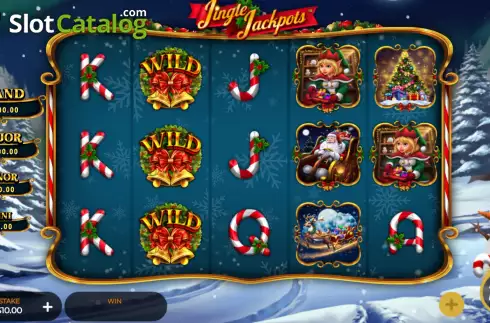 Οθόνη2. Jingle Jackpots Κουλοχέρης 