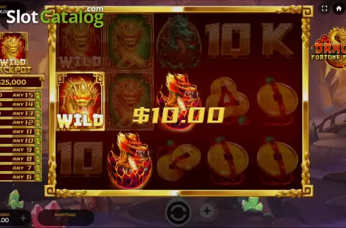 Οθόνη3. Dragon Fortune Frenzy Κουλοχέρης 