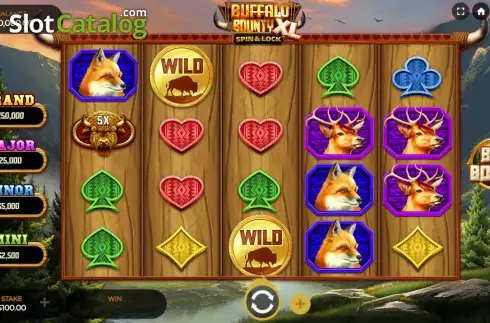 Οθόνη2. Buffalo Bounty XL Κουλοχέρης 