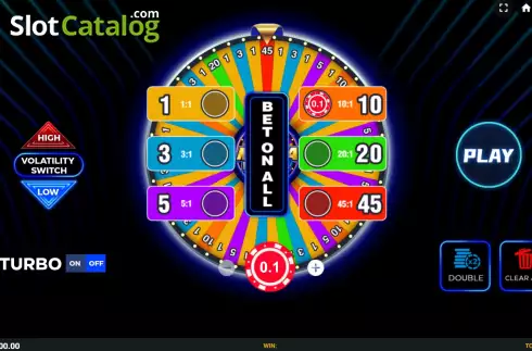 Οθόνη2. Lucky Mega Wheel Κουλοχέρης