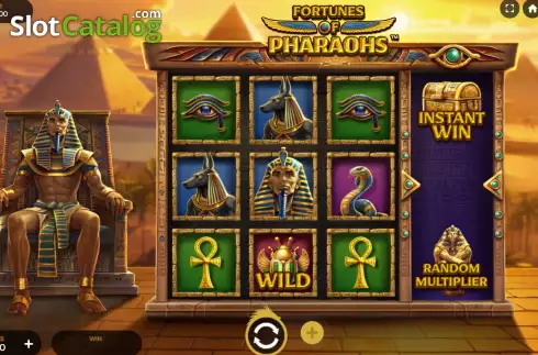 Οθόνη2. Fortunes of Pharaohs Κουλοχέρης