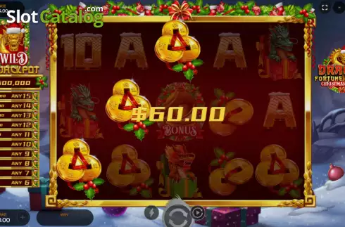Οθόνη3. Dragon Fortune Frenzy Christmas Edition Κουλοχέρης