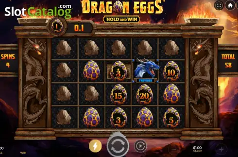 Οθόνη3. Dragon Eggs (Dragon Gaming) Κουλοχέρης 