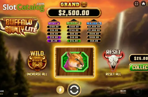 Οθόνη3. Buffalo Bounty Lite Κουλοχέρης 