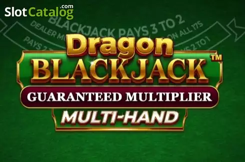 Dragon Blackjack Guaranteed Multiplier Multihand Λογότυπο Dragon Blackjack Guaranteed Multiplier Multihand Λογότυπο