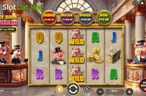 Οθόνη2. Piggy Bank Bonanza - Hold and Win Κουλοχέρης
