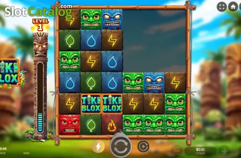 Οθόνη3. Tiki Blox Κουλοχέρης