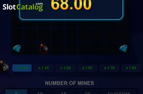 Οθόνη3. Mines (Dragon Gaming) Κουλοχέρης