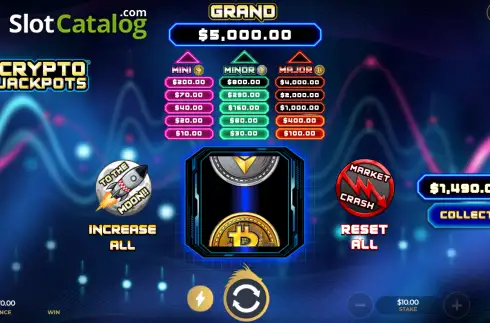 Οθόνη3. Crypto Jackpots Κουλοχέρης