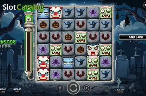 Οθόνη2. Monster Blox (Dragon Gaming) Κουλοχέρης