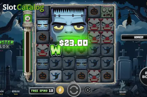 Οθόνη3. Monster Blox (Dragon Gaming) Κουλοχέρης