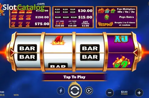 Οθόνη2. Burning Triple 7s Κουλοχέρης