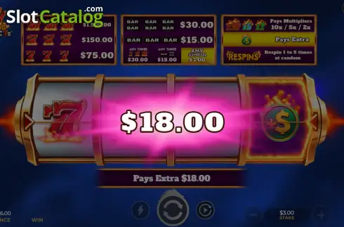 Οθόνη3. Burning Triple 7s Κουλοχέρης