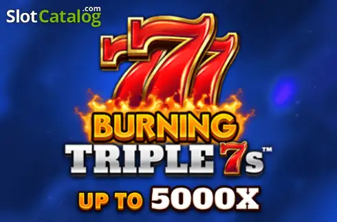 Burning Triple 7s Λογότυπο Burning Triple 7s Λογότυπο
