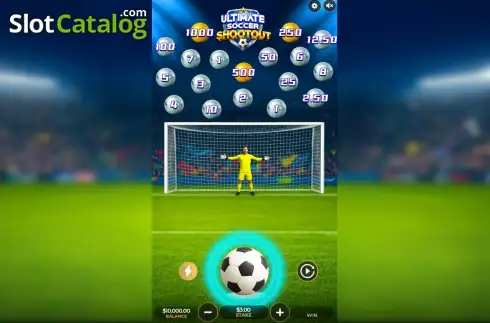 Οθόνη2. Ultimate Soccer Shootout Κουλοχέρης