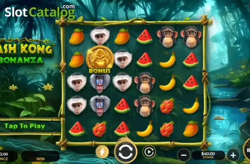 Οθόνη2. Cash Kong Bonanza Κουλοχέρης 