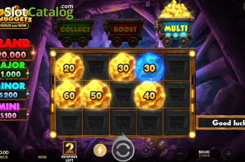 Οθόνη3. 3 Golden Nuggets Κουλοχέρης