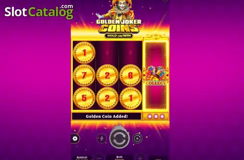 Οθόνη3. Golden Joker Coins Κουλοχέρης