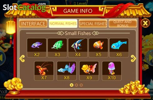 Οθόνη7. 3 Gods Fishing Κουλοχέρης