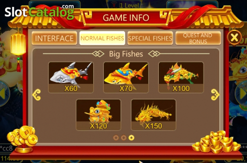 Οθόνη9. 3 Gods Fishing Κουλοχέρης