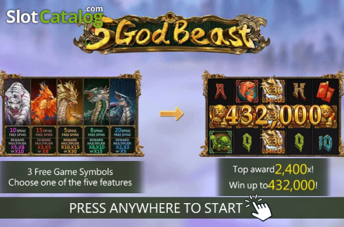 Οθόνη2. 5 God Beast Κουλοχέρης 