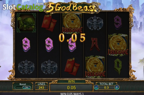 Οθόνη4. 5 God Beast Κουλοχέρης 