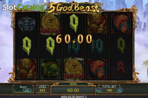 Οθόνη6. 5 God Beast Κουλοχέρης 