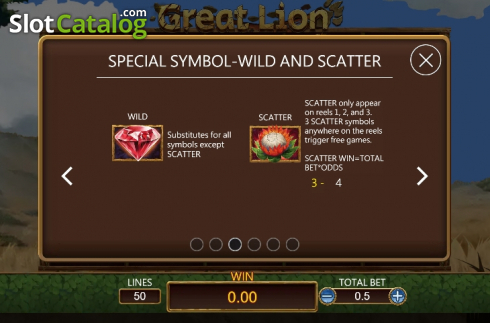 Οθόνη9. Great Lion (Dragoon Soft) Κουλοχέρης