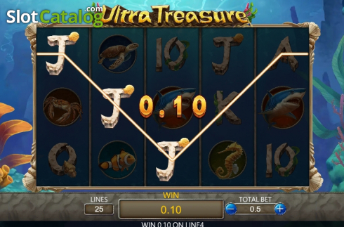 Οθόνη4. Ultra Treasure Κουλοχέρης