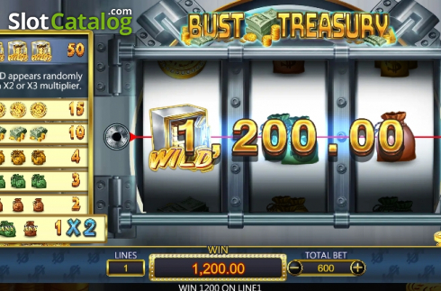 Οθόνη6. Bust Treasury Κουλοχέρης