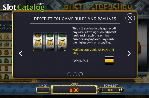 Οθόνη7. Bust Treasury Κουλοχέρης