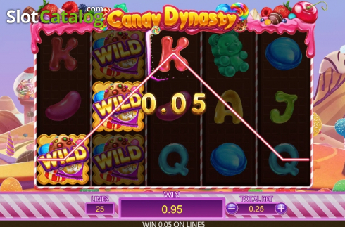 Οθόνη4. Candy Dynasty Κουλοχέρης 