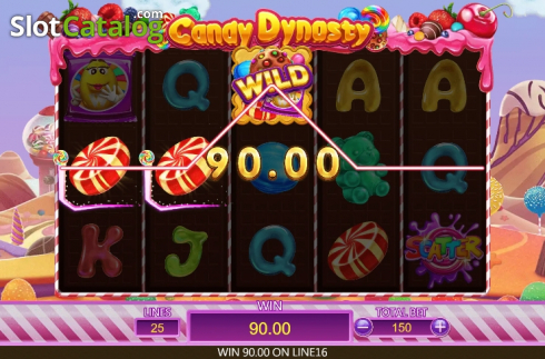 Οθόνη6. Candy Dynasty Κουλοχέρης 