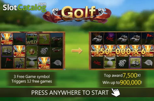 Οθόνη2. Golf Κουλοχέρης