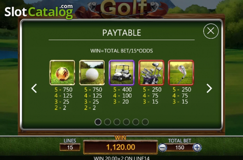 Οθόνη7. Golf Κουλοχέρης