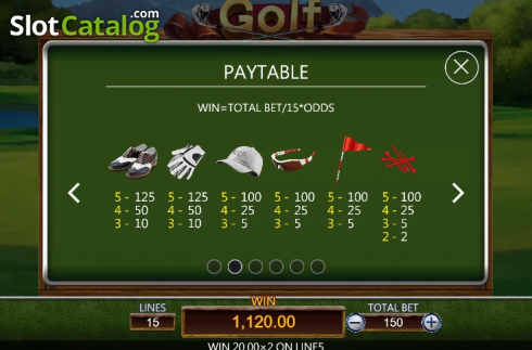Οθόνη8. Golf Κουλοχέρης