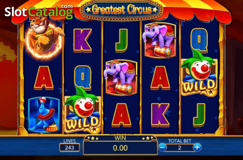 Οθόνη3. Greatest Circus Κουλοχέρης