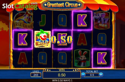 Οθόνη4. Greatest Circus Κουλοχέρης