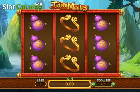 Οθόνη3. Triple Monkey (Dragoon Soft) Κουλοχέρης