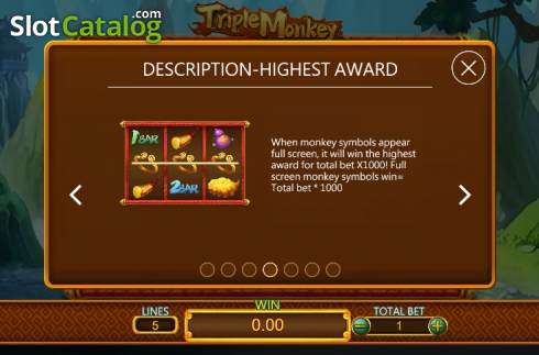 Οθόνη9. Triple Monkey (Dragoon Soft) Κουλοχέρης