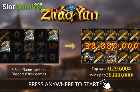 Οθόνη2. Zhao Yun Κουλοχέρης